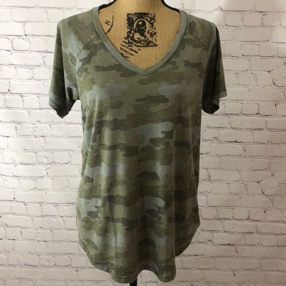 American Eagle Outfitters Tops - American Eagle Camo Tee